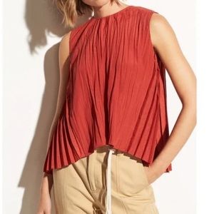 Vince Pleated Top